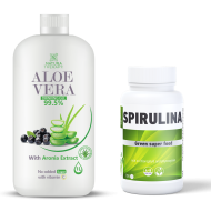 Aloe Vera Aronia 1L + Spirulina(100tbl)