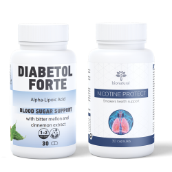 Diabetol Forte + Nicotine Protect