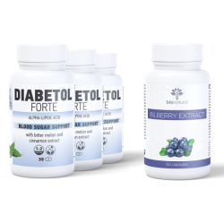 Diabetol Forte (30cps) (2+1) paket