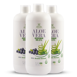 Aloe Vera gel sa ekstraktom aronije (1000ml) (2+1) ПАКЕТ